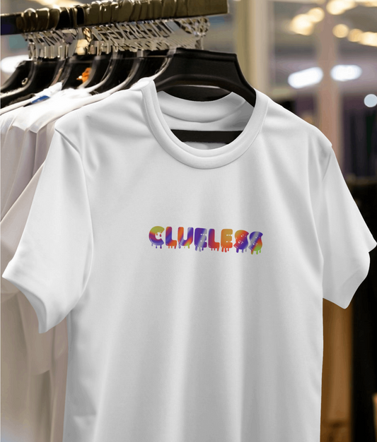 "Clueless" printed Unisex Oversized Tshirt